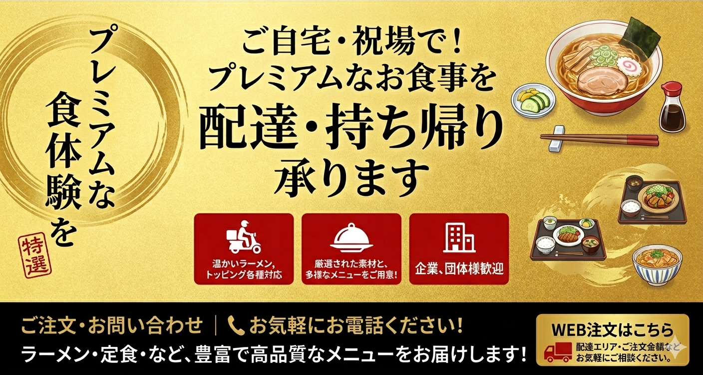 デリバリーバナー