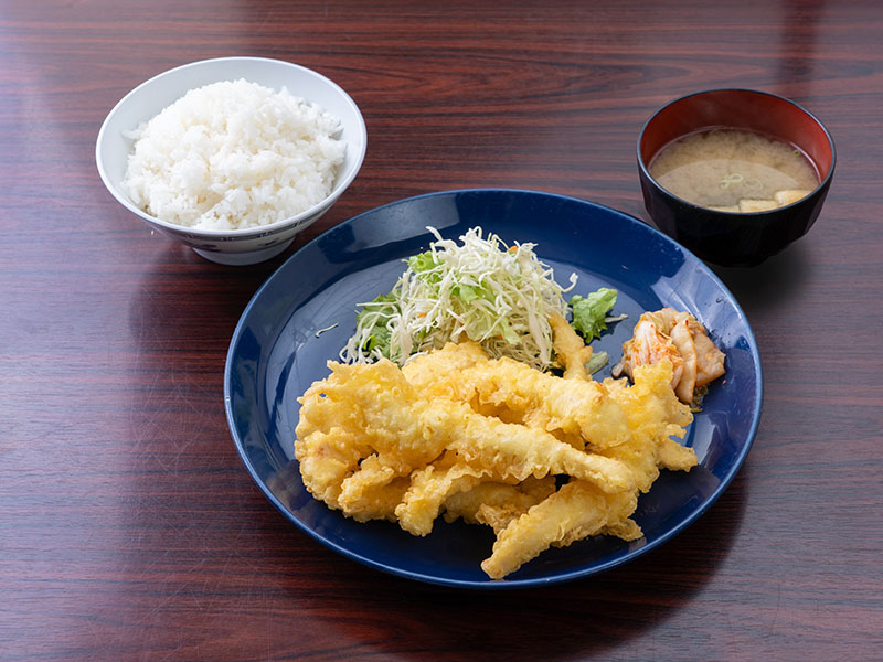 とり天定食