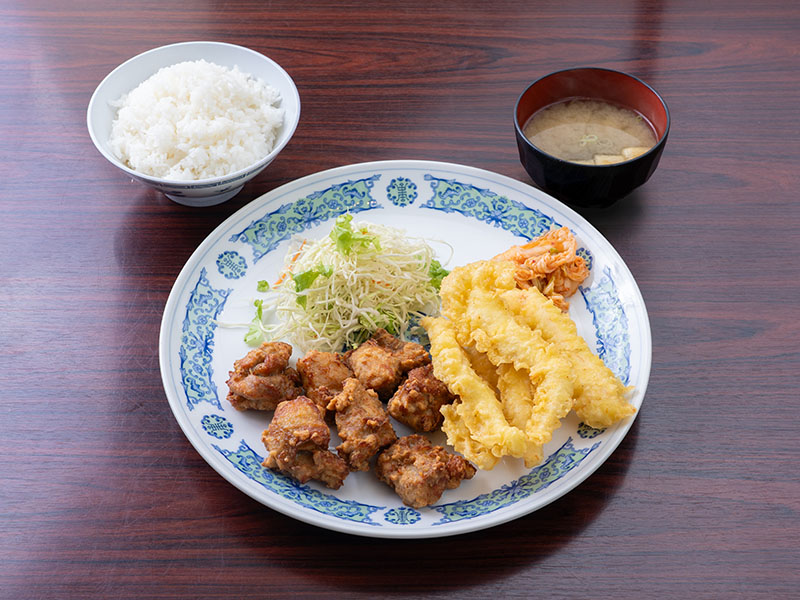 とりから定食